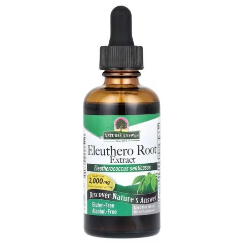 Nature's Answer NATURE'S ANSWER Eleuthero Root Extract - Ekstrakt z korzenia Eleuthero (60 ml)