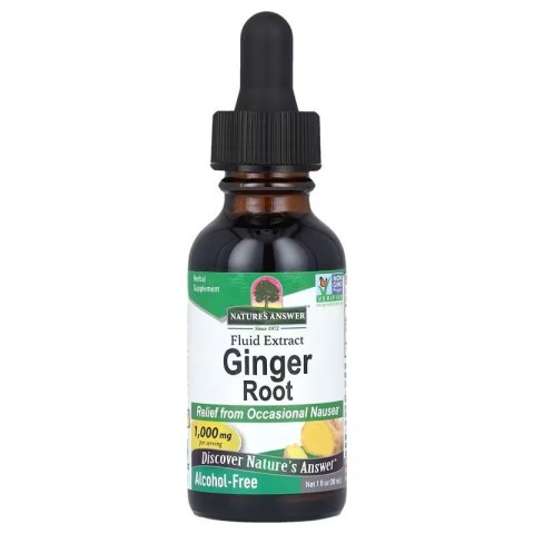 Nature's Answer NATURE'S ANSWER Ginger Root - Korzeń imbiru (30 ml)