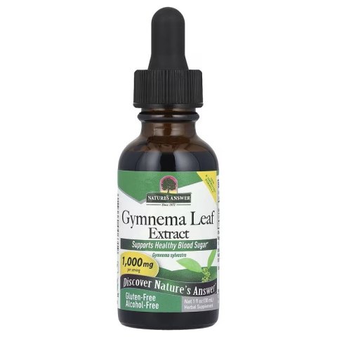 Nature's Answer NATURE'S ANSWER Gymnema Leaf Extract - Ekstrakt z liści Gymnema (30 ml)