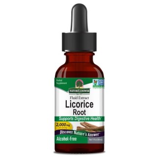 Nature's Answer NATURE'S ANSWER Licorice Root - Korzeń Lukrecji (30 ml)