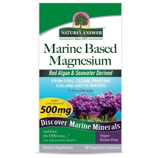 Nature's Answer NATURE'S ANSWER Marine Based Magnesium - Magnez (90 kaps.)