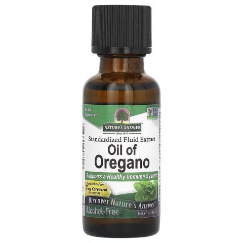 Nature's Answer NATURE'S ANSWER Oil of Oregano - Olejek z oregano (30 ml)
