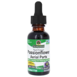 Nature's Answer NATURE'S ANSWER Passionflower Aerial Parts - Ekstrakt z Passifilory - Męczennicy Lekarskiej (30 ml)