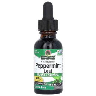 Nature's Answer NATURE'S ANSWER Peppermint Leaf - Liście mięty pieprzowej (30 ml)