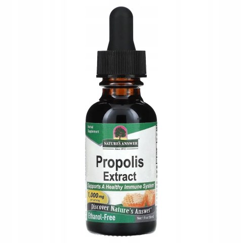 Nature's Answer NATURE'S ANSWER Propolis Extract - Ekstrakt z żywicy propolisowej (30 ml)