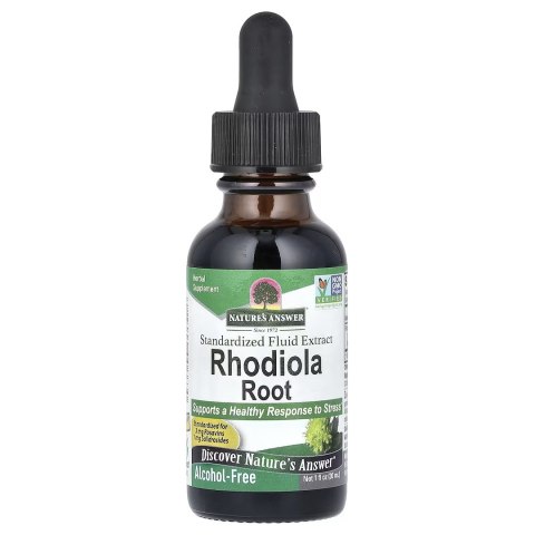 Nature's Answer NATURE'S ANSWER Rhodiola Root - Korzeń różeńca górskiego (30 ml)