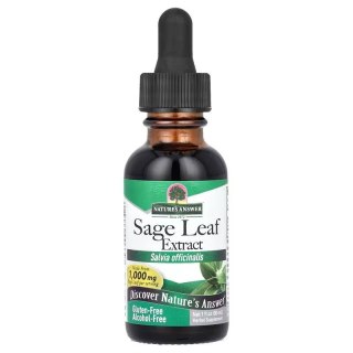 Nature's Answer NATURE'S ANSWER Sage Leaf Extract - Ekstrakt z liści szałwii (30 ml)