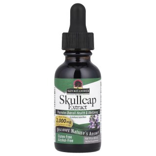 Nature's Answer NATURE'S ANSWER Skullcap Extract - Ekstrakt z tarczycy (30 ml)
