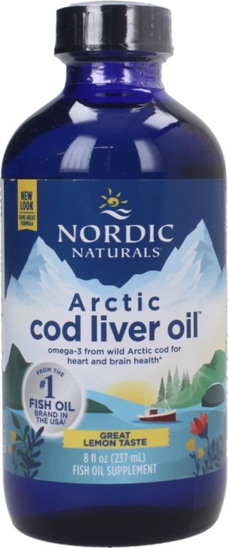 Nordic Naturals NORDIC NATURALS Arctic Cod Liver Oil Lemon (237 ml)