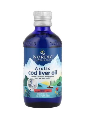 Nordic Naturals NORDIC NATURALS Arctic Cod Liver Oil Strawberry (237 ml)