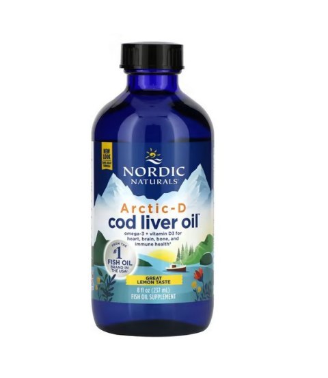 Nordic Naturals NORDIC NATURALS Arctic-D Cod Liver Oil (237 ml)