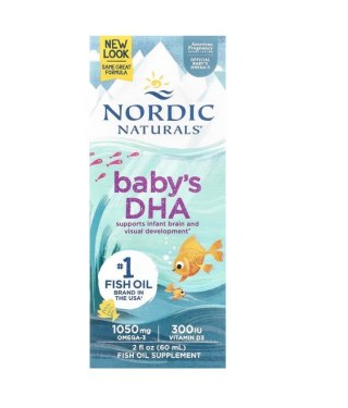 Nordic Naturals NORDIC NATURALS Baby's DHA 1050 mg (60 ml)