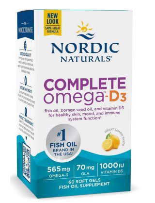 Nordic Naturals NORDIC NATURALS Complete Omega-D3 (60 kaps.)