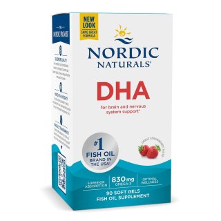 Nordic Naturals NORDIC NATURALS DHA Omega-3 Oil (90 kaps.)