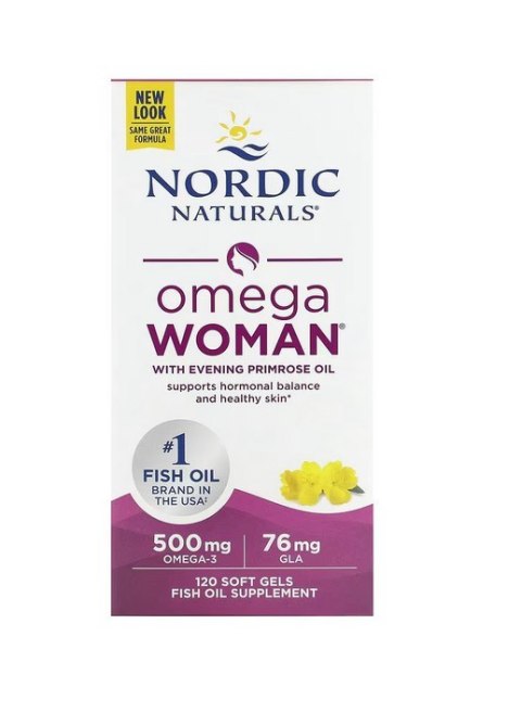 Nordic Naturals NORDIC NATURALS Omega Woman (120 kaps.)