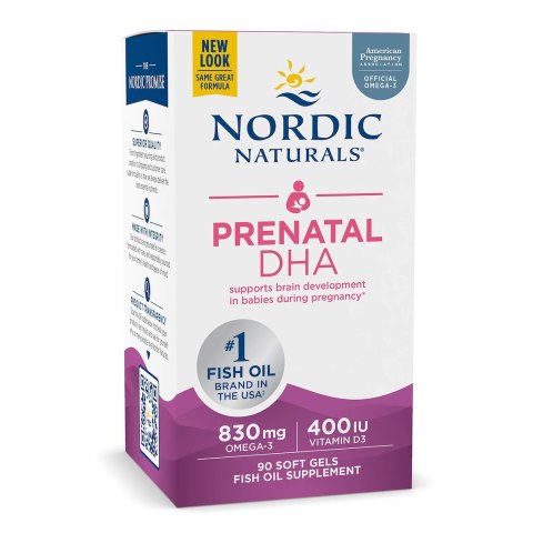 Nordic Naturals NORDIC NATURALS Prenatal DHA - unflavored (90 kaps.)