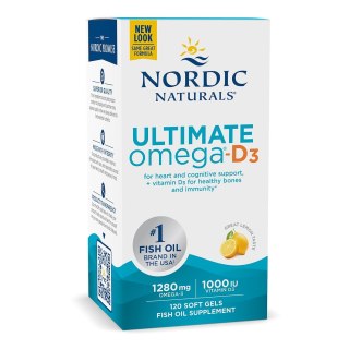 Nordic Naturals NORDIC NATURALS Ultimate Omega-D3 (120 kaps.)