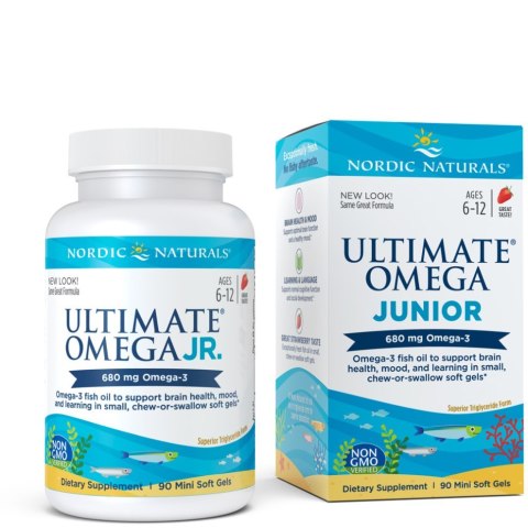 Nordic Naturals NORDIC NATURALS Ultimate Omega Junior 340 mg (90 kaps.)