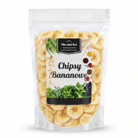 CHIPSY BANANOWE 1KG BANAN SUSZONY BEZ KONSERWANTOW