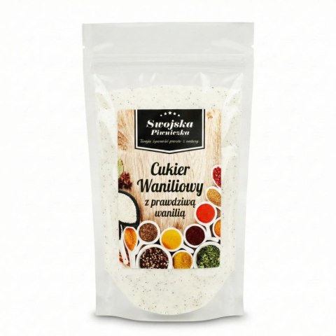 CUKIER WANILIOWY Z PRAWDZIWĄ WANILIĄ 1Kg Swojska Piwniczka