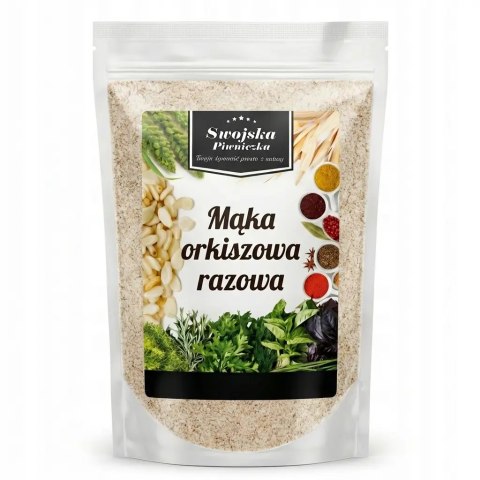 Mąka Orkiszowa RAZOWA TYP 2000 1kg SWOJSKA PIWNICZKA