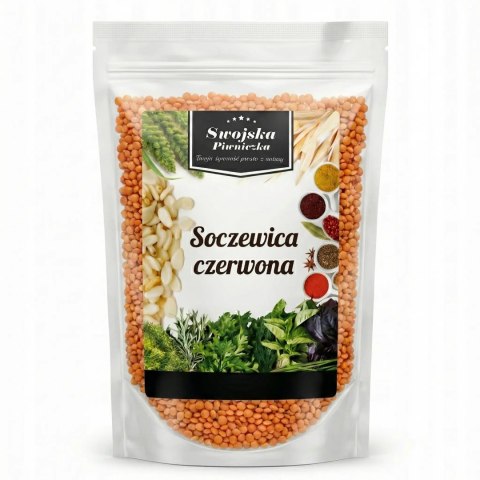 SOCZEWICA CZERWONA 1Kg Swojska Piwniczka