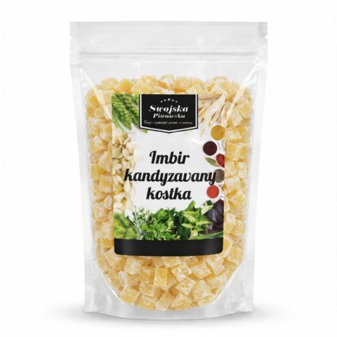 IMBIR KANDYZOWANY Kostka 150g Swojska Piwniczka