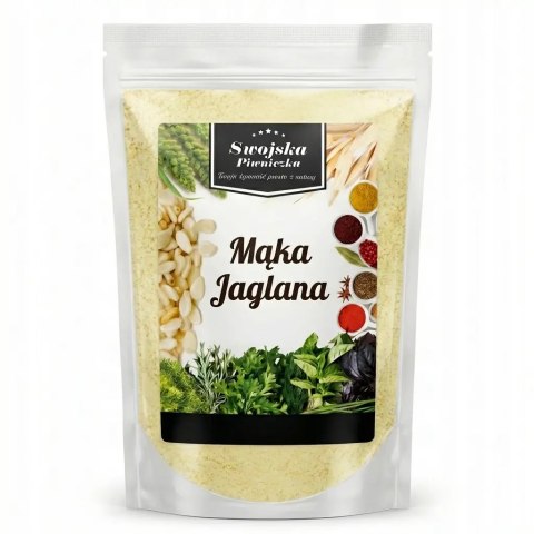 MĄKA JAGLANA Świeżo Mielona Kasza jaglana 500g SWOJSKA PIWNICZKA