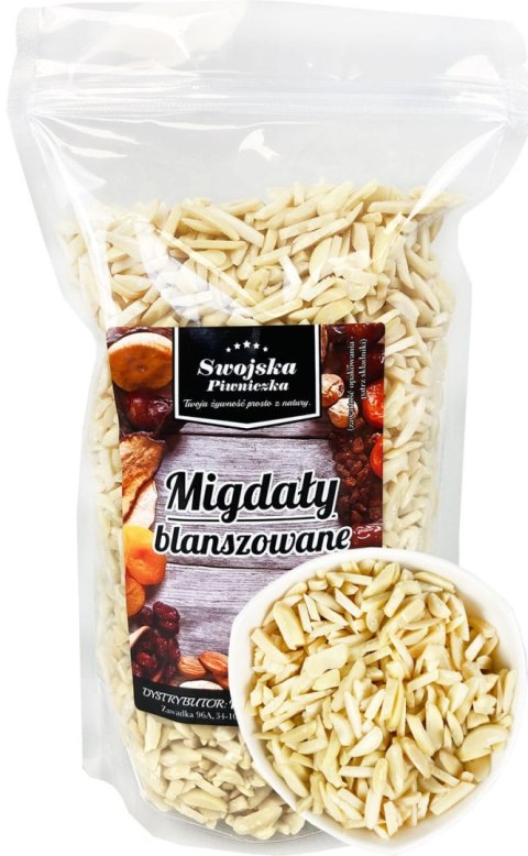 MIGDAŁY BLANSZOWANE SŁUPEK 1KG SWOJSKA PIWNICZKA