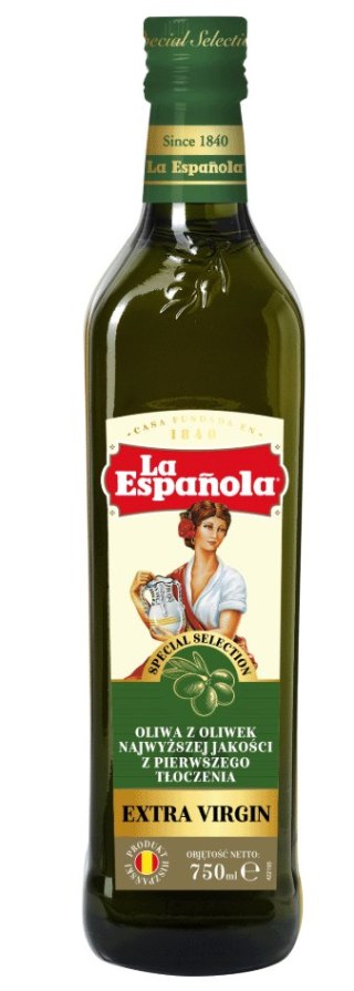OLIWA Z OLIWEK EXTRA VIRGIN 750ML LA ESPANOLA