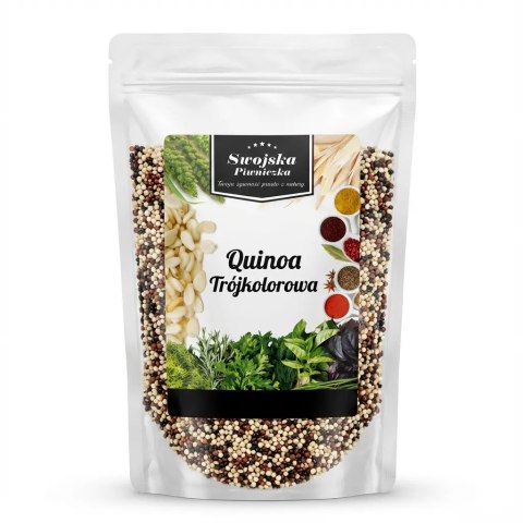 QUINOA TRÓJKOLOROWA KOMOSA RYŻOWA 1KG SWOJSKA PIWNICZKA
