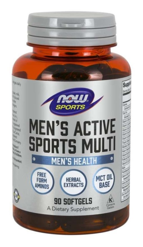 NOW Foods NOW FOODS Men's Active Sports Multi (90 kaps.)