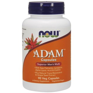 NOW Foods NOW FOODS Multiwitamina i Składniki Mineralne dla Mężczyzn ADAM (90 kaps.)