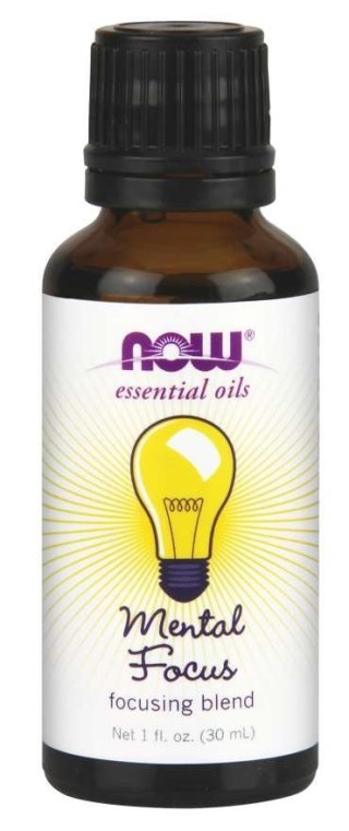 NOW Foods NOW FOODS Olejek Eteryczny Mental Focus Oil (30 ml)