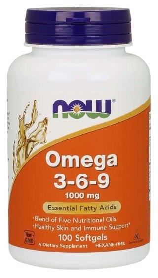 NOW Foods NOW FOODS Omega 3-6-9 (100 kaps.)