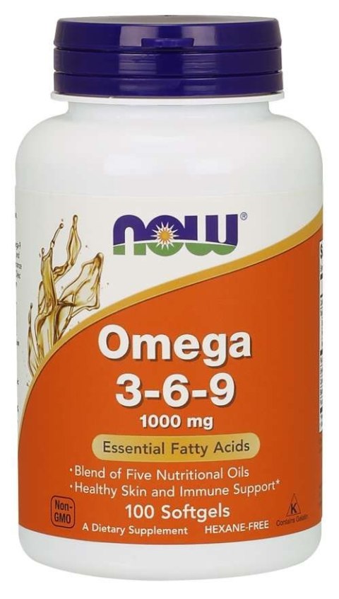 NOW Foods NOW FOODS Omega 3-6-9 (100 kaps.)