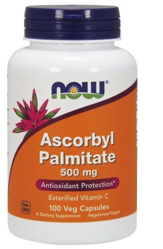 NOW Foods NOW FOODS Palmitynian Askorbylu 500 mg (100 kaps.)