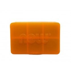 NOW Foods NOW FOODS Pillbox - organizer na leki (pomarańczowy)