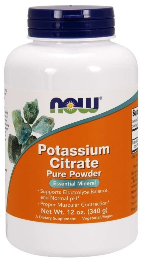 NOW Foods NOW FOODS Potassium Citrate - Cytrynian Potasu (340 g)