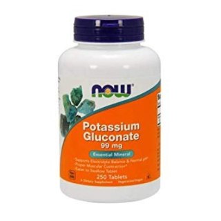 NOW Foods NOW FOODS Potassium Gluconate - Glukonian Potasu (250 tabl.)