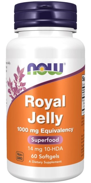 NOW Foods NOW FOODS Royal Jelly 1000 mg (60 kaps.)