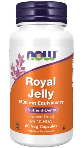 NOW Foods NOW FOODS Royal Jelly 1500 mg (60 kaps.)