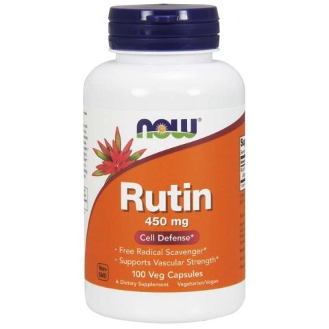 NOW Foods NOW FOODS Rutyna 450 mg (100 kaps.)