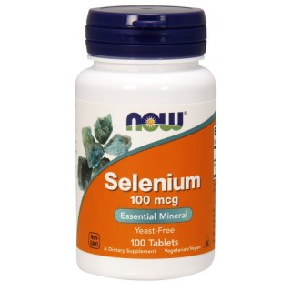 NOW Foods NOW FOODS Selenium - Selen 100 mcg (100 tabl.)