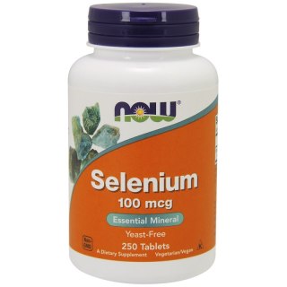 NOW Foods NOW FOODS Selenium - Selen 100 mcg (250 tabl.)