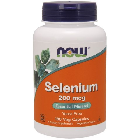 NOW Foods NOW FOODS Selenium - Selen 200 mcg (180 kaps.)