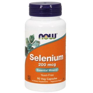 NOW Foods NOW FOODS Selenium - Selen 200 mcg (90 kaps.)
