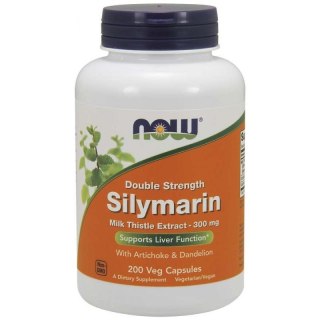 NOW Foods NOW FOODS Silymarin - Sylimaryna z Ostropestu Plamistego + Dandelion Root (Mniszek) + Karczoch (200 kaps.)