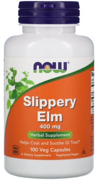 NOW Foods NOW FOODS Slippery Elm 400 mg (100 kaps.)