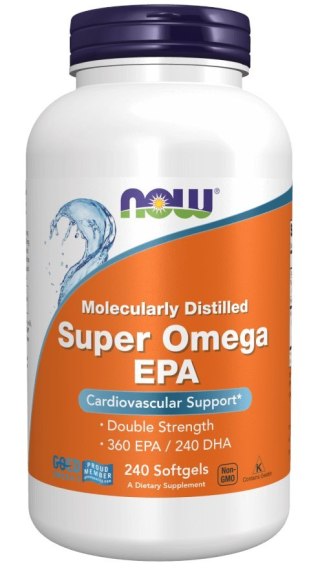 NOW Foods NOW FOODS Super Omega EPA 360 mg DHA 240 mg (240 kaps.)
